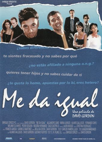 me da igual 2000 poster