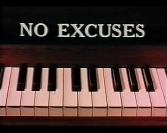 no excuses 1983 poster