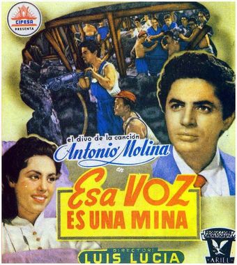 esa voz es una mina 1956 poster