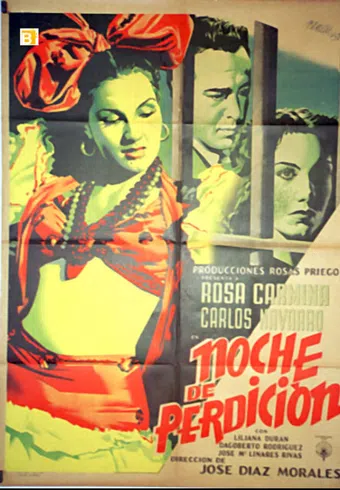 noche de perdición 1951 poster