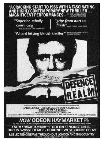 defence of the realm 1985 poster