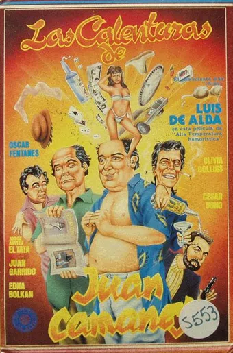 las calenturas de juan camaney 1988 poster