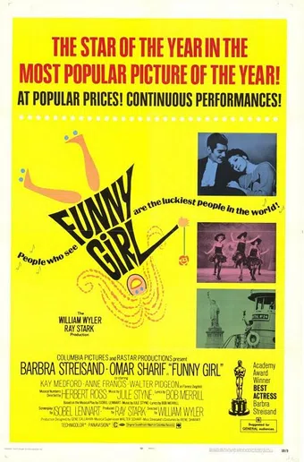 funny girl 1968 poster