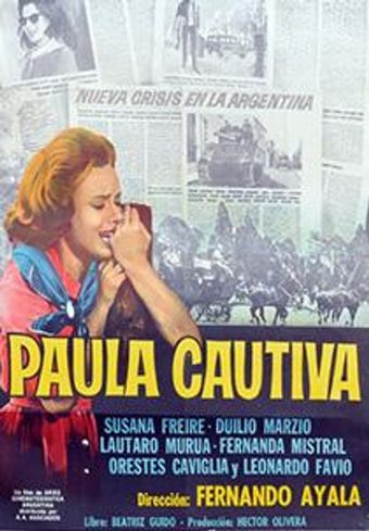 paula cautiva 1963 poster