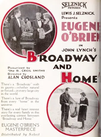 broadway and home 1920 poster