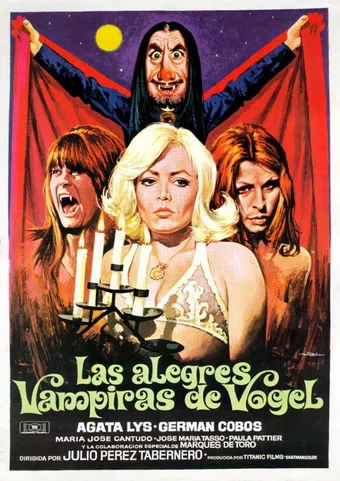 las alegres vampiras de vögel 1975 poster