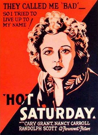 hot saturday 1932 poster