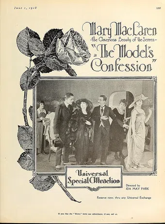 a model's confession 1918 poster