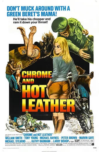 chrome and hot leather 1971 poster