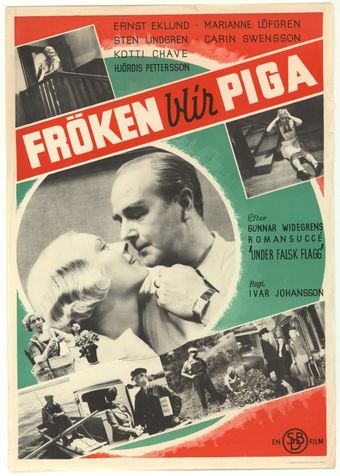 fröken blir piga 1936 poster