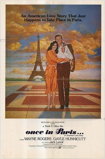 once in paris... 1978 poster