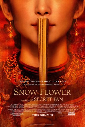 snow flower and the secret fan 2011 poster