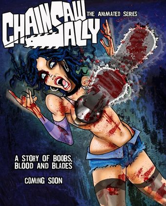 chainsaw sally: the animated series 2015 poster