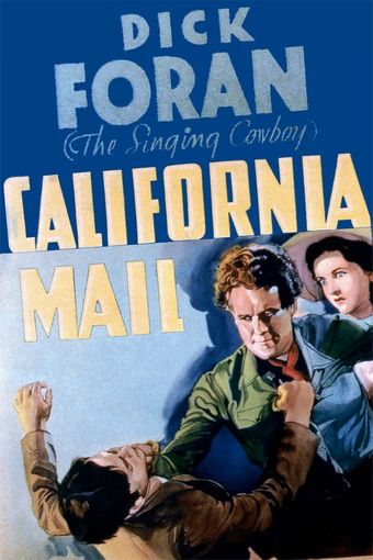 california mail 1936 poster