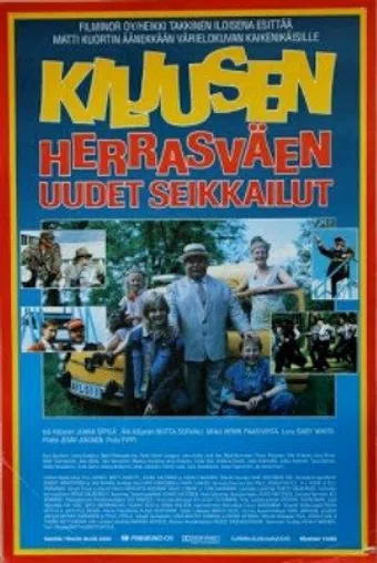 kiljusen herrasväen uudet seikkailut 1990 poster