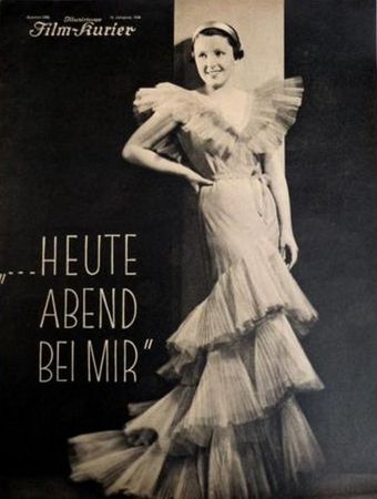 ...heute abend bei mir 1934 poster