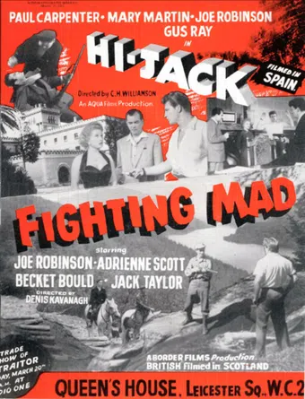 fighting mad 1957 poster