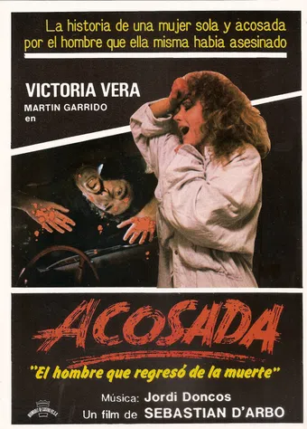 acosada 1985 poster