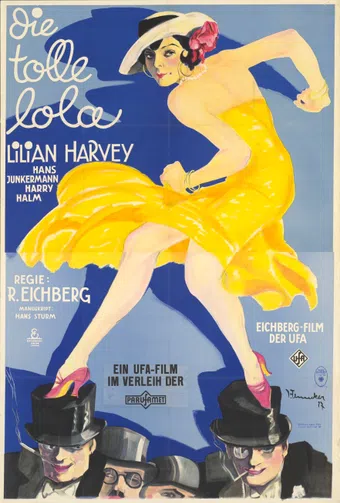 die tolle lola 1927 poster