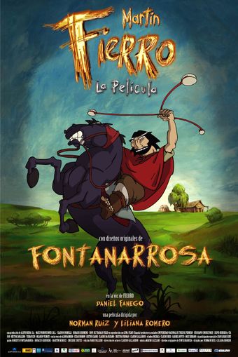 martín fierro, la película 2007 poster