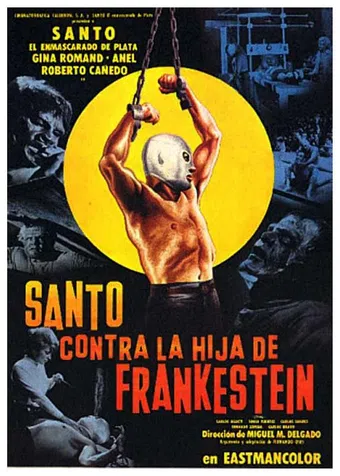 santo vs. la hija de frankestein 1972 poster