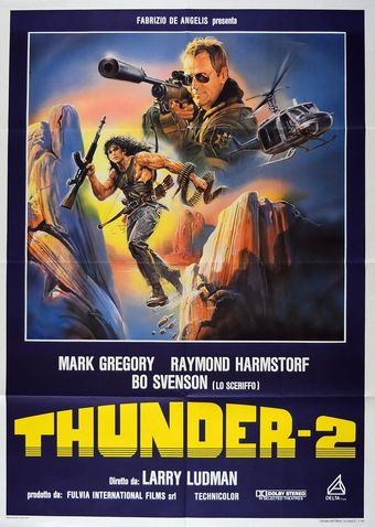 thunder ii 1987 poster