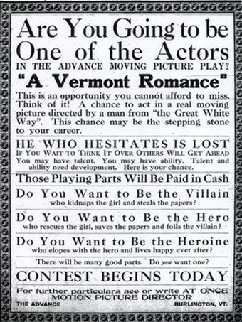 a vermont romance 1916 poster