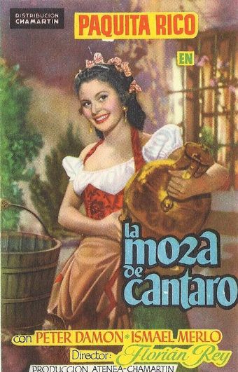 la moza de cántaro 1954 poster