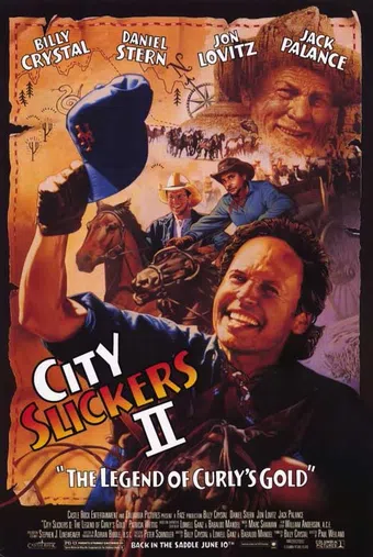 city slickers ii: the legend of curly's gold 1994 poster