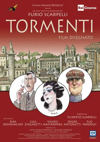 tormenti - film disegnato 2011 poster