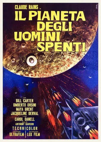 il pianeta degli uomini spenti 1961 poster