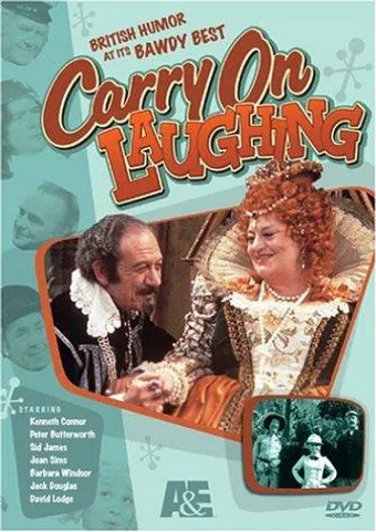 carry on laughing! 1975 poster