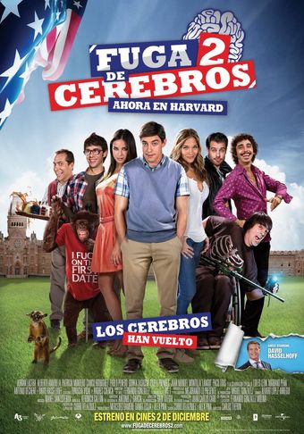 fuga de cerebros 2 2011 poster