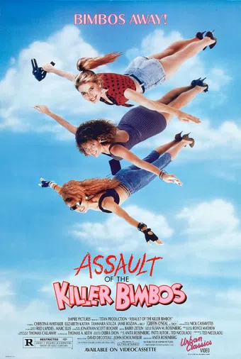 assault of the killer bimbos 1988 poster