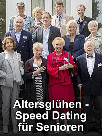 altersglühen - speed dating für senioren 2014 poster