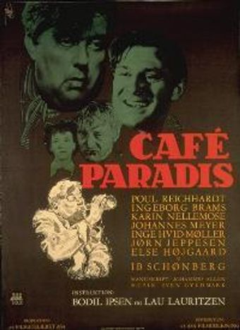 café paradis 1950 poster