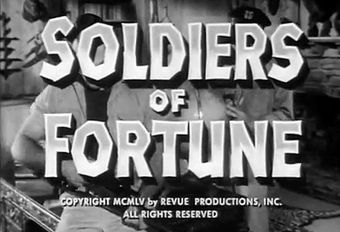 soldiers of fortune 1955 poster