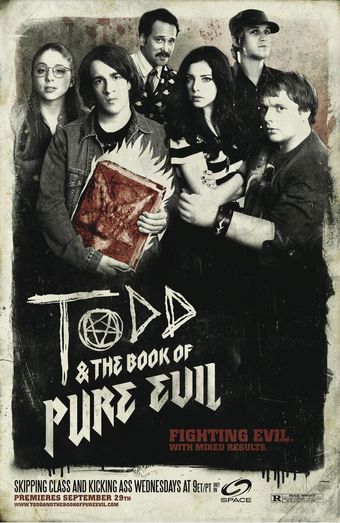 todd and the book of pure evil 2010 poster