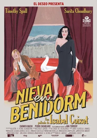 it snows in benidorm 2020 poster