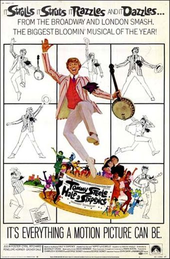 half a sixpence 1967 poster