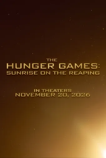 the hunger games: sunrise on the reaping 2026 poster