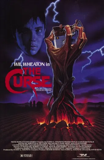 the curse 1987 poster