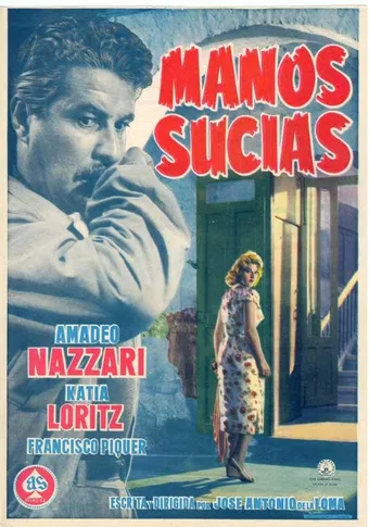 manos sucias 1957 poster