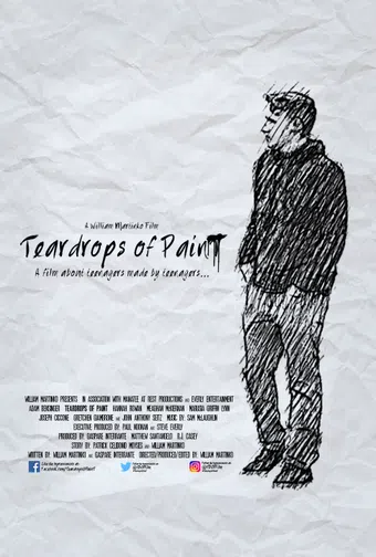 teardrops of paint 2017 poster