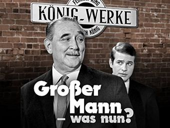 großer mann was nun? 1967 poster