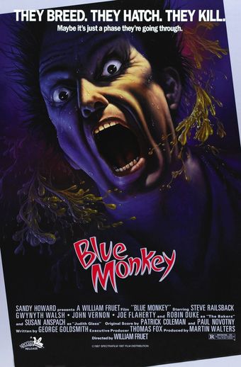 blue monkey 1987 poster