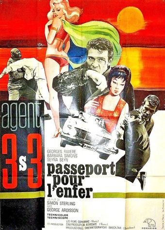 agente 3s3: passaporto per l'inferno 1965 poster