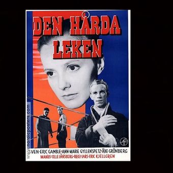 den hårda leken 1956 poster