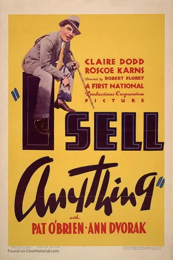 i sell anything 1934 poster