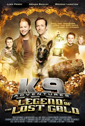 k-9 adventures: legend of the lost gold 2014 poster